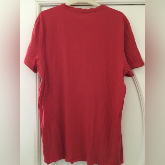 Red Mens Calvin Klein T-shirt - Picture 3 of 3